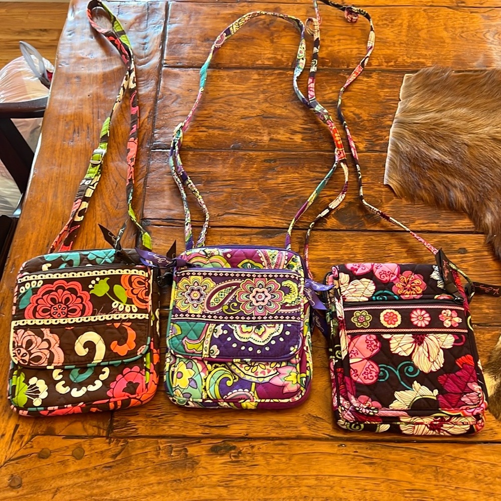 Vera Bradley RFID Mini Hipster Crossbody Bag